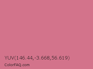 YUV 146.44,-3.668,56.619 Color Image