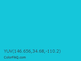 YUV 146.656,34.68,-110.2 Color Image
