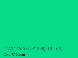 YUV 146.677,-4.278,-121.62 Color Image