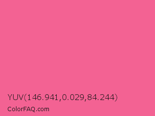 YUV 146.941,0.029,84.244 Color Image