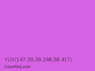 YUV 147.39,39.248,58.417 Color Image