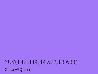 YUV 147.449,49.572,13.638 Color Image