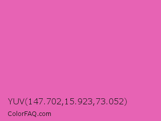 YUV 147.702,15.923,73.052 Color Image
