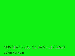 YUV 147.705,-63.945,-117.259 Color Image