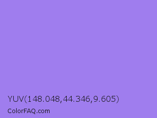 YUV 148.048,44.346,9.605 Color Image