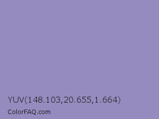 YUV 148.103,20.655,1.664 Color Image