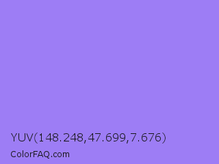 YUV 148.248,47.699,7.676 Color Image