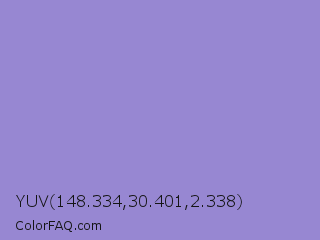 YUV 148.334,30.401,2.338 Color Image