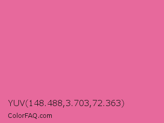 YUV 148.488,3.703,72.363 Color Image