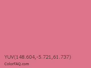 YUV 148.604,-5.721,61.737 Color Image