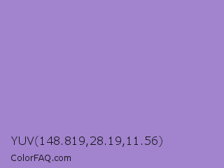 YUV 148.819,28.19,11.56 Color Image