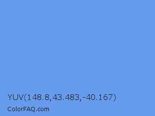 YUV 148.8,43.483,-40.167 Color Image