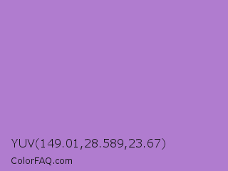 YUV 149.01,28.589,23.67 Color Image