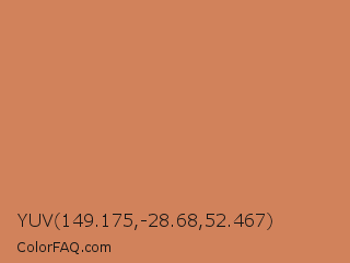 YUV 149.175,-28.68,52.467 Color Image
