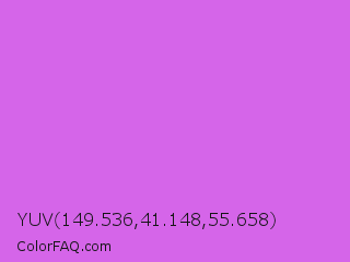 YUV 149.536,41.148,55.658 Color Image