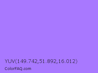 YUV 149.742,51.892,16.012 Color Image