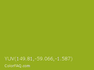 YUV 149.81,-59.066,-1.587 Color Image