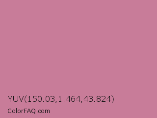 YUV 150.03,1.464,43.824 Color Image