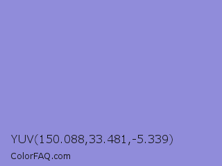 YUV 150.088,33.481,-5.339 Color Image