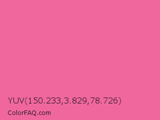 YUV 150.233,3.829,78.726 Color Image