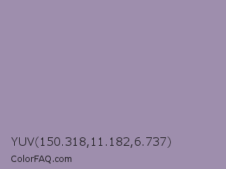 YUV 150.318,11.182,6.737 Color Image