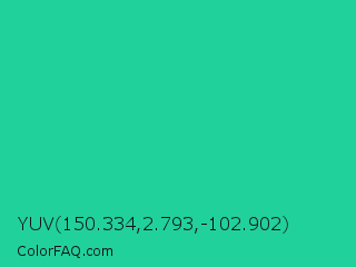 YUV 150.334,2.793,-102.902 Color Image