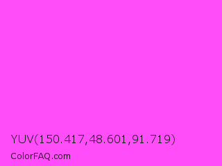 YUV 150.417,48.601,91.719 Color Image