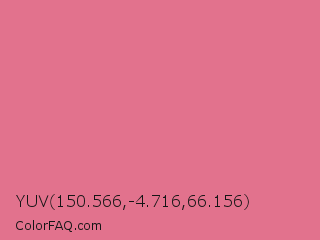 YUV 150.566,-4.716,66.156 Color Image