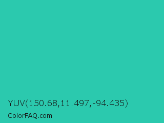 YUV 150.68,11.497,-94.435 Color Image