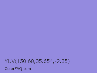 YUV 150.68,35.654,-2.35 Color Image