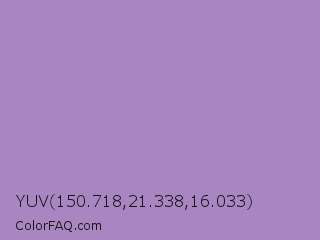 YUV 150.718,21.338,16.033 Color Image