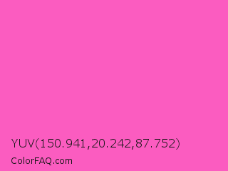 YUV 150.941,20.242,87.752 Color Image