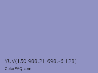 YUV 150.988,21.698,-6.128 Color Image