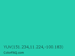 YUV 151.234,11.224,-100.183 Color Image