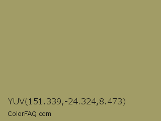 YUV 151.339,-24.324,8.473 Color Image