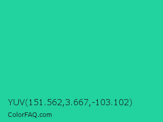 YUV 151.562,3.667,-103.102 Color Image