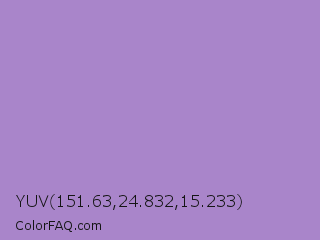 YUV 151.63,24.832,15.233 Color Image