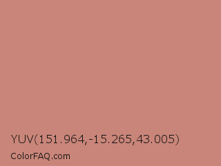 YUV 151.964,-15.265,43.005 Color Image