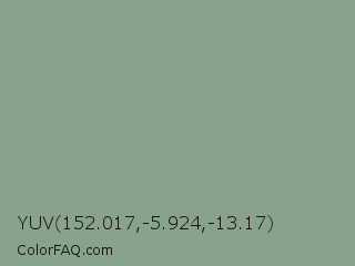YUV 152.017,-5.924,-13.17 Color Image