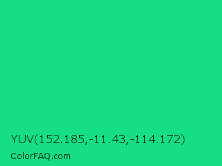 YUV 152.185,-11.43,-114.172 Color Image