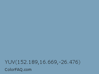 YUV 152.189,16.669,-26.476 Color Image