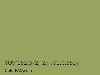 YUV 152.372,-27.791,0.551 Color Image