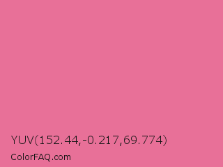 YUV 152.44,-0.217,69.774 Color Image