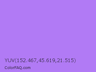 YUV 152.467,45.619,21.515 Color Image