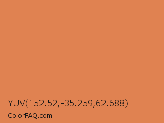 YUV 152.52,-35.259,62.688 Color Image