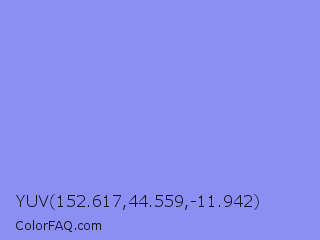 YUV 152.617,44.559,-11.942 Color Image