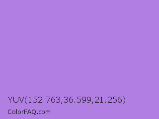 YUV 152.763,36.599,21.256 Color Image