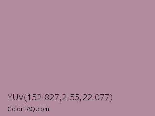 YUV 152.827,2.55,22.077 Color Image