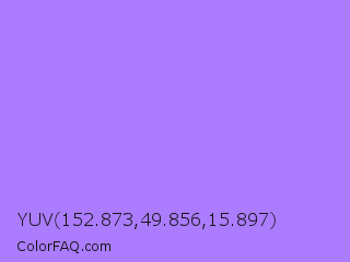 YUV 152.873,49.856,15.897 Color Image