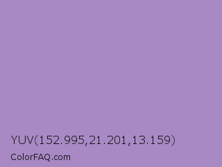 YUV 152.995,21.201,13.159 Color Image